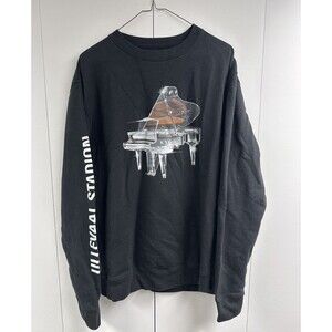 KYGO Black Men's LARGE Ullevaal Stadion 2022 Concert Tour Long Sleeve Shirt